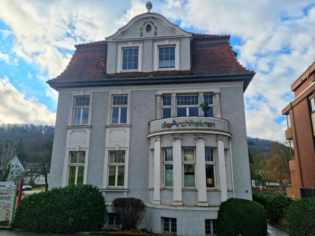 Charysma - Jugendstil Trifft Moderne, Schlafzimmer Mit Smart-Tv, Tischfussball, Darts, Parkplatz Hamelin Exteriér fotografie